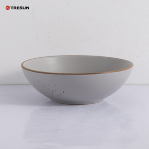 Service de vaisselle moderne de luxe, nouveau design gris, assiettes à dîner, fournitures hôtelières, service de table pour restaurants - Product Image 3