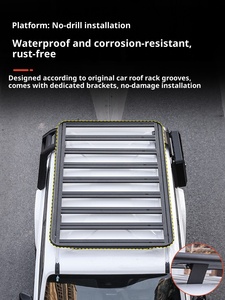 Di alta qualità Chery ICAR V23 nuova piattaforma da tetto in lega di alluminio <span class=keywords><strong>portapacchi</strong></span> modifica <span class=keywords><strong>accessori</strong></span> per scala laterale dedicati - Product Image 6