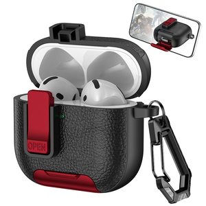 Étui de <span class=keywords><strong>chargeur</strong></span> sans fil AOERMEI anti-chute et anti-choc en plastique PU avec autocollant pour 3 et 4 - Product Image 1