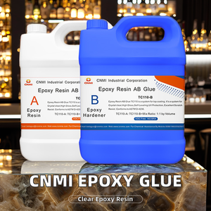 Colla Epossidica CNMI AB Bicomponente con Protezione UV, Resina Trasparente Cristallina per Lavorazione del Legno, Arte, Costruzioni, Pavimenti, Tavoli River - Product Image 2