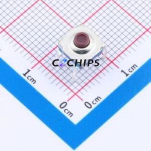 GT-TA179D-H047-L1 Tactile Switch Through hole Component (THT) Switch Single Pole Single Throw Round Button 5N Through Hole - Product Image 1