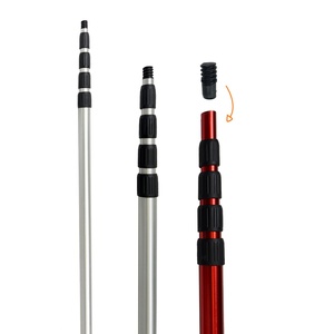 Poteau en métal <span class=keywords><strong>télescopique</strong></span> en aluminium avec verrouillage par torsion Poteau d'extension à 5 sections <span class=keywords><strong>pour</strong></span> le nettoyage des <span class=keywords><strong>vitres</strong></span> - Product Image 1