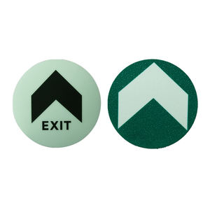 Özelleştirilmiş lüminesan kızdırma işareti fotolüminesan güvenlik uyarı işaretleri - Product Image 5