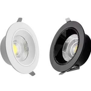 आधुनिक डिजाइन की अगुवाई कोब डाउनलाइट 3000k वर्ग कोब स्पॉट लाइट एडजस्टेबल एल्यूमीनियम बॉडी कमर्शियल होम ऑफिस लाइटिंग - Product Image 3