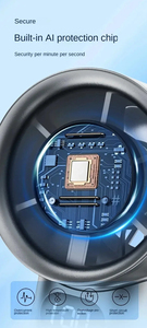 Xách Tay <span class=keywords><strong>Mini</strong></span> Turbo <span class=keywords><strong>Fan</strong></span> Mạnh Mẽ <span class=keywords><strong>USB</strong></span> <span class=keywords><strong>Mini</strong></span> <span class=keywords><strong>Fan</strong></span>, Với Màn Hình Kỹ Thuật Số Và Có Thể Sạc Lại 1800 MAh Không Cánh <span class=keywords><strong>Fan</strong></span> - Product Image 6