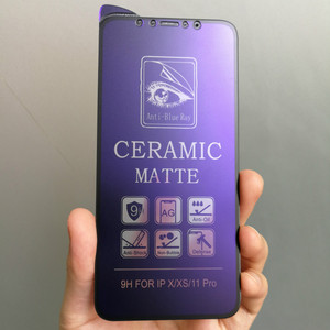 Pellicola salvaschermo per telefono opaca in ceramica ANTI blu AG per IPHONE 14 13 12 PRO - Product Image 5