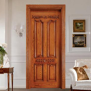 Puerta Interior de Madera de Diseño Moderno, Madera Maciza - Product Image 2