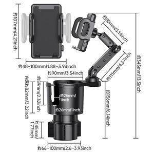Car <b>cup</b> holder extender, car water <b>cup</b> holder, multi-functional beverage holder, <b>large</b> 2-in-1 car <b>cup</b> holder - Product Image 1