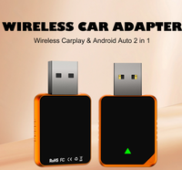 Boîtier d'interconnexion sans fil USB universel AMT CP026-2 pour adaptateur CarPlay intelligent transfrontalier pour Apple et Android en véhicule