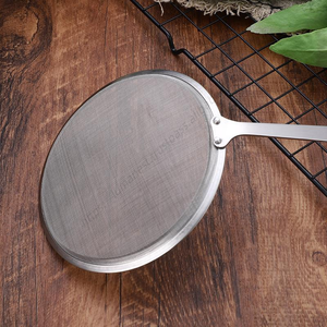 Colador de alimentos DD2416 al por mayor sin asas, cuchara coladora de malla fina de acero inoxidable para cocina - Product Image 6