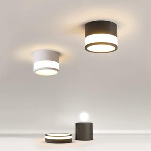 Moderna Lámpara LED de Techo Redonda de Superficie para Uso en Interiores, Hogar y Oficina, 5W/10W/15W/25W, Regulable, IP65, CRI80 - Product Image 3