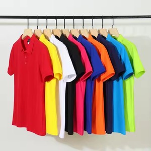 Polo de manga corta para hombre al por mayor 100% algodón de gran tamaño transpirable diseño impreso personalizable - Product Image 4