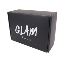 Échantillon gratuit Emballage de maquillage cosmétique Boîte postale d'expédition ondulée LOGO personnalisé pour commerce en ligne