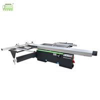 Scie à panneaux multifonctionnelle de précision pour le travail du bois, 45/90 degrés, avec table coulissante, scie à onglets avec roues, coupe 36 pouces, support