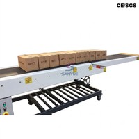 Transportador de Banda Telescópica para Centro de Distribución Logística Industrial, de Alta Eficiencia, Duradero y de Uso Pesado, con Certificación CE