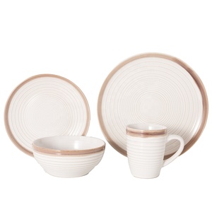 Platos de mesa de <span class=keywords><strong>cerámica</strong></span> al por mayor mexicanos Juegos de vajilla 16 piezas Juegos de vajilla de <span class=keywords><strong>cerámica</strong></span> mate - Product Image 5
