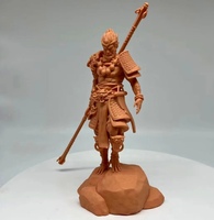 OEM Personnalisé Noir Mythe Wukong Action Anime Figure PVC Statues Modèle Ornements Jouets Édition Limitée Collection du Jeu GK