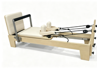 Reformer Pilates en Bois de Frêne de Haute Qualité pour Studio – Équipement d'Exercice en Bois d'Érable à Vendre