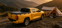 Cache-benne de camionnette très demandé, qualité OEM, sans perçage, protection anti-poussière, couvercle arrière haut pour GMC Sierra, MOQ 1 pièce