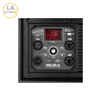 Módulo de arreglo lineal activo LA-30-K dual de 10 pulgadas, 135 dB, 700 W RMS para sistemas de sonido de gira