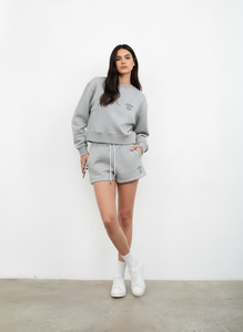 Shorts de sport décontractés en maille pour femmes, en gros, pour l'été, en jersey français, shorts de jogging vierges, shorts de sport pour femmes - Product Image 2