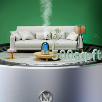 Diffuseur d'arômes super silencieux pour usage domestique, diffuseur d'huiles essentielles électrique portable, humidificateur ultrasonique domestique avec télécommande Wifi