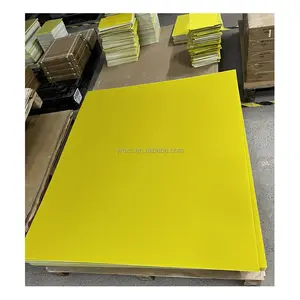 Material de isolamento amarelo da placa da fibra de vidro da folha de FR4 3240 epóxi 1,5 mm de espessura