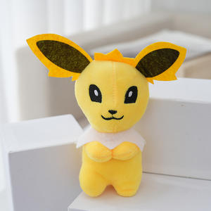 Peluches de Peluche de 4 Pulgadas de Pikachu y <span class=keywords><strong>Eeveelution</strong></span>, Muñecos de Anime Kawaii, Colgante para Bolsa, Venta al por Mayor - Product Image 5