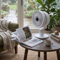 Ventilateur de table électrique intelligent multifonction de haute qualité en plastique blanc avec refroidissement par air