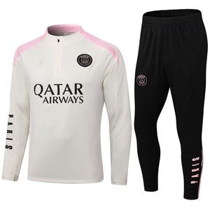 Traje de Entrenamiento de Fútbol Paris, Rayado, Unisex, para Chelsea, West Ham United, Atlético de <span class=keywords><strong>Madrid</strong></span>, Argelia, Verano, Manga Larga, Acrílico - Product Image 3