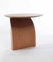 Table d'appoint en bois massif amovible au design moderne, table basse pour canapé, imperméable, salon et chambre à coucher