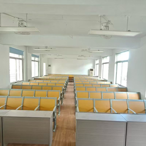 <span class=keywords><strong>เก้าอี้</strong></span>เรียงแถวแบบพับได้พร้อมโต๊ะเขียนหนังสือ ทำจากอลูมิเนียมอัลลอยด์ทันสมัย สำหรับห้องเรียนมหาวิทยาลัย และเฟอร์นิเจอร์โรงเรียน สำหรับผู้ค้าส่ง - Product Image 3