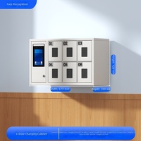 Armoire de recharge multi-compartiments pour téléphones portables, 60 compartiments, contrôle par écran tactile, serrure électronique, casier pour téléphones des employés