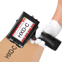 Impresora de Inyección de Tinta Portátil de 600DPI, Impresora Térmica de Alta Velocidad con Tinta Multicolor para Impresión de Códigos QR, Códigos de Barras y Fechas