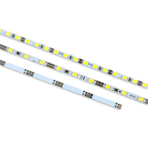 DC12V Ww/Nw/Cw 10W Smd 2835 Ultra Smalle 4Mm Aluminium Led Stijve Strip Licht Bar