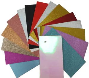 Gute Qualität 250g/m² Metallic-und Glitzer-Karton papier