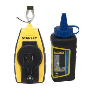 Ruban à mesurer compact Stanley 24 pieds avec bouteille de 115g pour marquage et mesure - Product Image 1