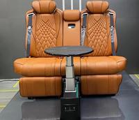Siège de voiture en cuir électrique de luxe capitaine siège VIP canapé-lit banc pour Vito V classe Metris Sprinter w447 siège pilote alphard