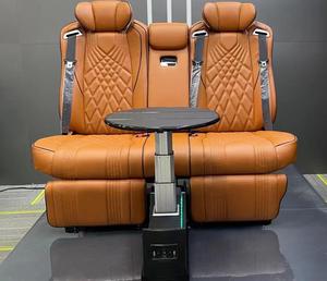 Siège de voiture en cuir électrique de luxe capitaine siège VIP canapé-lit banc pour Vito V classe Metris <span class=keywords><strong>Sprinter</strong></span> w447 siège pilote alphard - Product Image 2