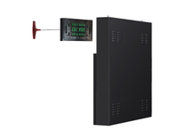 Mur vidéo LED à angle droit 3D extérieur P3.33 P4 P5 P6.67 P8 P10 Module Snap-In Front Service Led Display