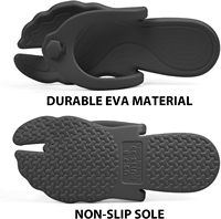 Tongs en éthylène-vinyle-acétate pour femmes et hommes, chaussures de voyage et de douche, sandales |   Antidérapant, léger, séchage rapide, pliable, portable