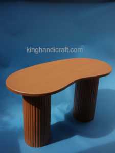 Mesa de centro de madera hecha a mano, fabricante y proveedor de mesas de centro duraderas personalizadas, venta al por mayor - Product Image 6