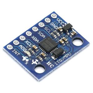 Module GY-521 MPU-6050, <span class=keywords><strong>accéléromètre</strong></span> et gyroscope à trois axes, module 6DOF, comprend le code et le schéma - Product Image 3