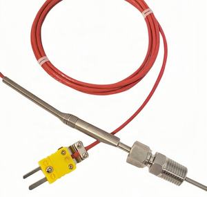 เทอร์โมคัปเปิลชนิด <span class=keywords><strong>K</strong></span> สำหรับวัดอุณหภูมิไอเสีย พร้อมหัววัดแบบเปิดและขั้วต่อ - Product Image 1