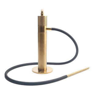 Juego de Cachimba de Acero Inoxidable Color Oro Rosa con Acabado Lacado, Pipa para Fumar Shisha con Manguera y Caja de Regalo para Bar - Product Image 3