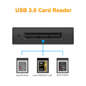 USB 3.0/Loại C USB XQD Bộ nhớ đầu đọc thẻ truyền dữ liệu đọc cho <span class=keywords><strong>Sony</strong></span> XQD M/G Series cho Lexar USB Mark thẻ cho <span class=keywords><strong>Windows</strong></span>/Mac - Product Image 3