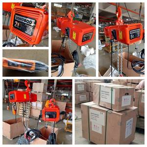 Carretilla elevadora de cadena sin fin eléctrica de cadena única tipo ER de alto rendimiento 1ton 2Ton 3Ton 5Ton Acero de capacidad 380V para venta al por menor - Product Image 6