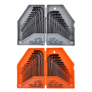 Combinaison de clés Allen en forme de L métriques de <span class=keywords><strong>30</strong></span> pièces avec tournevis plat et clé hexagonale - Product Image 5