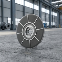 Disque filtrant en maille de fil d'acier inoxydable poreux fritté 100 mailles pour particules plastiques, haute efficacité de filtration pour extrudeuse de plastique