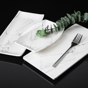 <span class=keywords><strong>Vaisselle</strong></span> <span class=keywords><strong>en</strong></span> mélamine empilable légère, résistante aux rayures, à imprimé marbre, <span class=keywords><strong>pour</strong></span> table à manger et <span class=keywords><strong>camping</strong></span>, vente <span class=keywords><strong>en</strong></span> gros - Product Image 4
